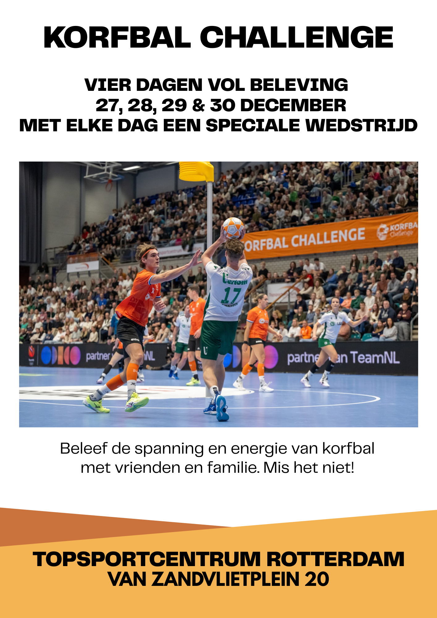 Flyer Korfbal Wereldkampioenschap2025 De strijd om de titel 1 2
